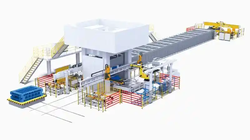 Hot Stamping Press Hardening Automation